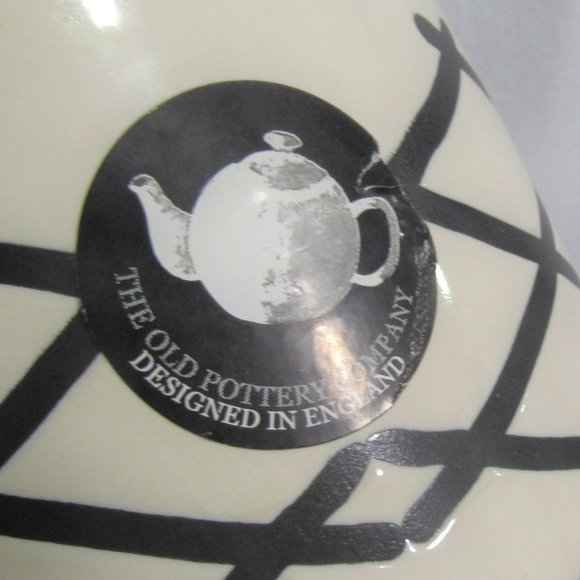 THE OLD POTTERY CO. FOOD SAFE RUSTIC CANISTER DESIGNED IN ENGLAND, - Picture 5 of 9